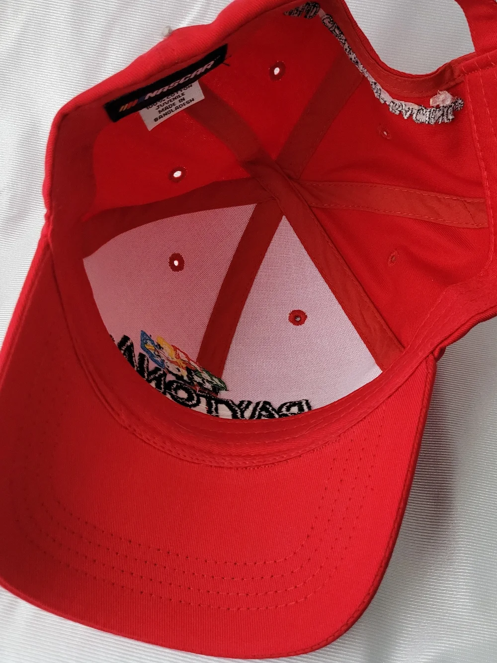 Daytona International Speedway Red Embroidered Racing Cap Size OS
